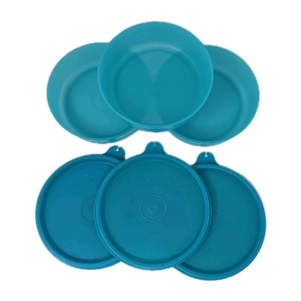 Vintage Tupperware Little Wonders Containers 1286-16 Set of 3 - W Lids New U57